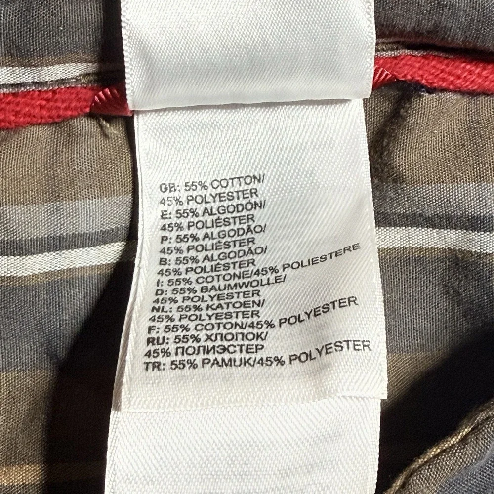 The North Face Men's XL Long Sleeve Multicolor‎ Green Gray Plaid Button Down